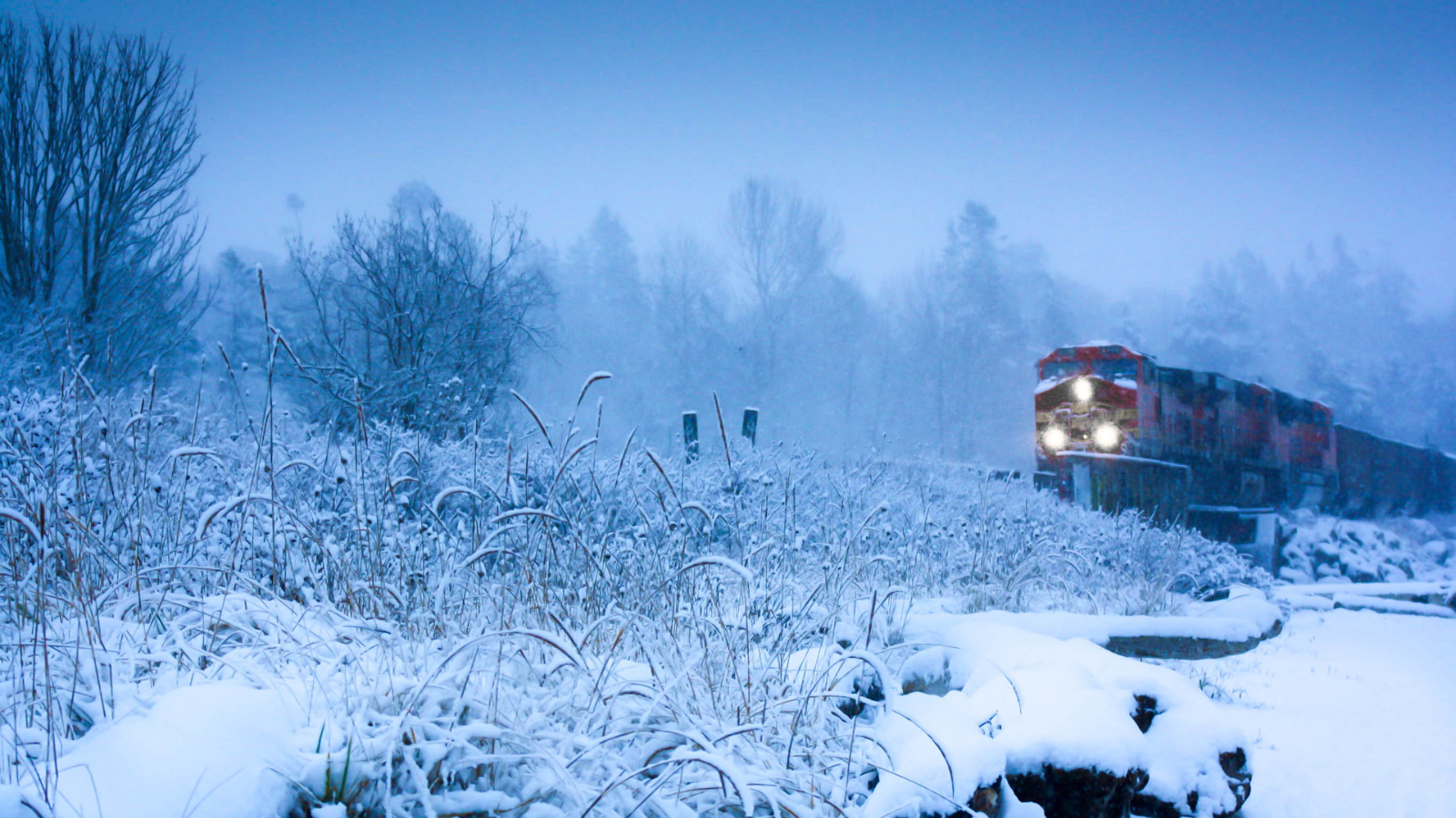  Canadá del Este Invernal en Tren 